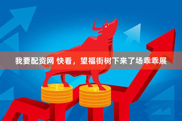 我要配资网 快看，望福街树下来了场乖乖展