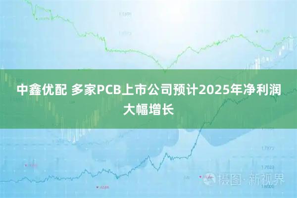 中鑫优配 多家PCB上市公司预计2025年净利润大幅增长